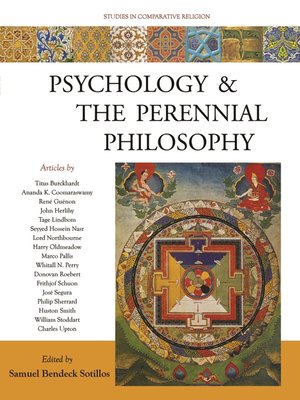 cover image of Psychology & the Perennial Philosophy
